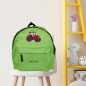 Preview: Kindergartenrucksack mit Traktor und Name Anton bestickt -sofort lieferbar-